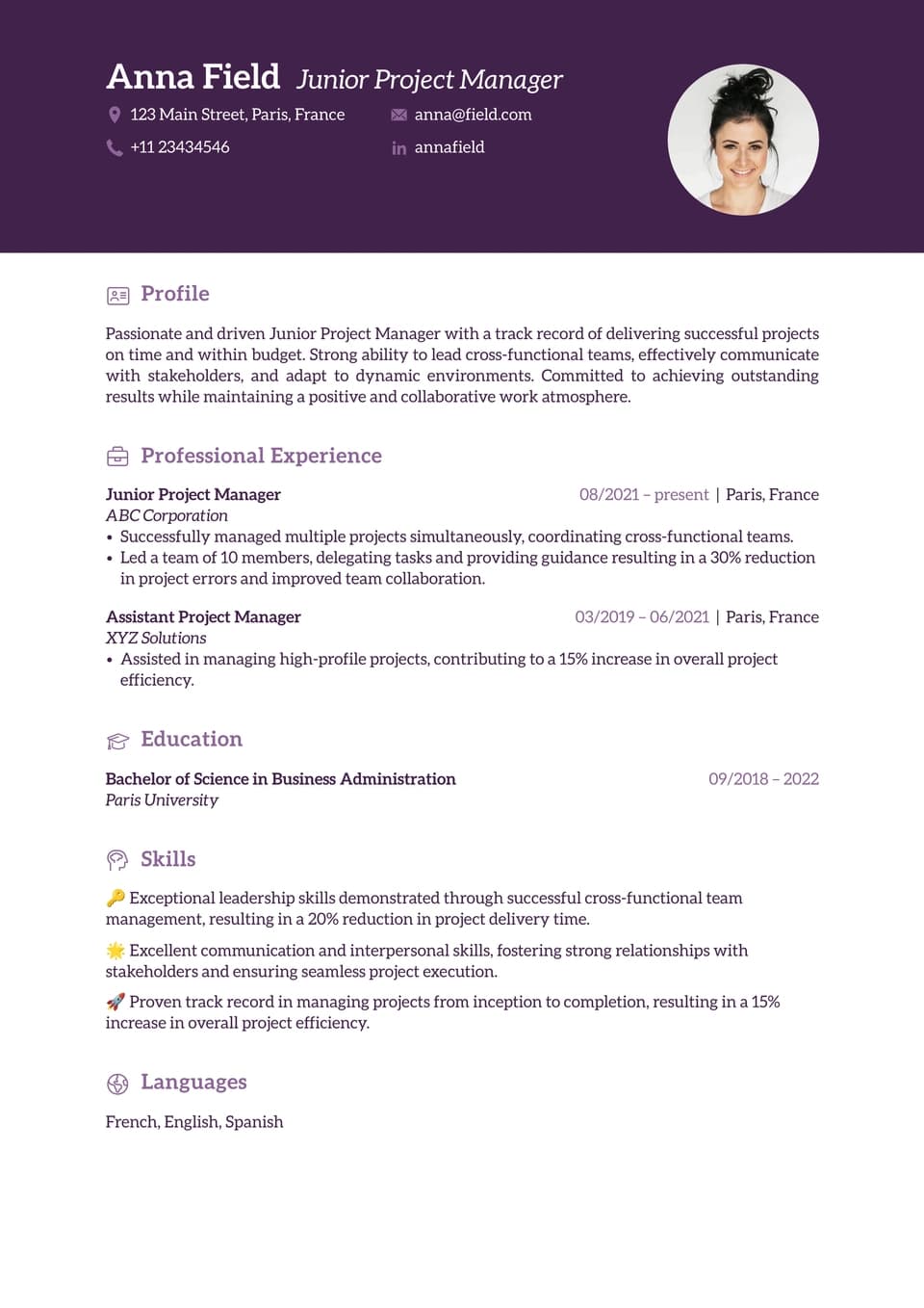 UX/UI Designer resume example